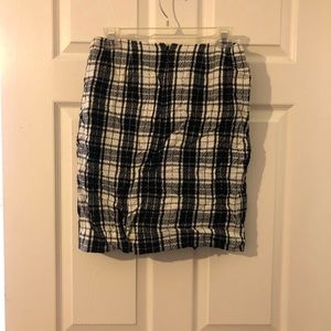 Black and white skirt